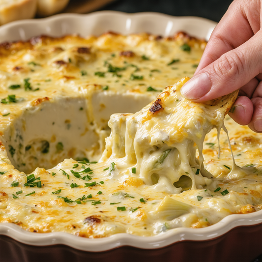 Hot Gouda and Artichoke Dip