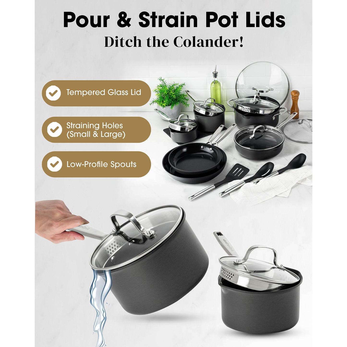 Pro Ultra Ceramic Cookware Bundle