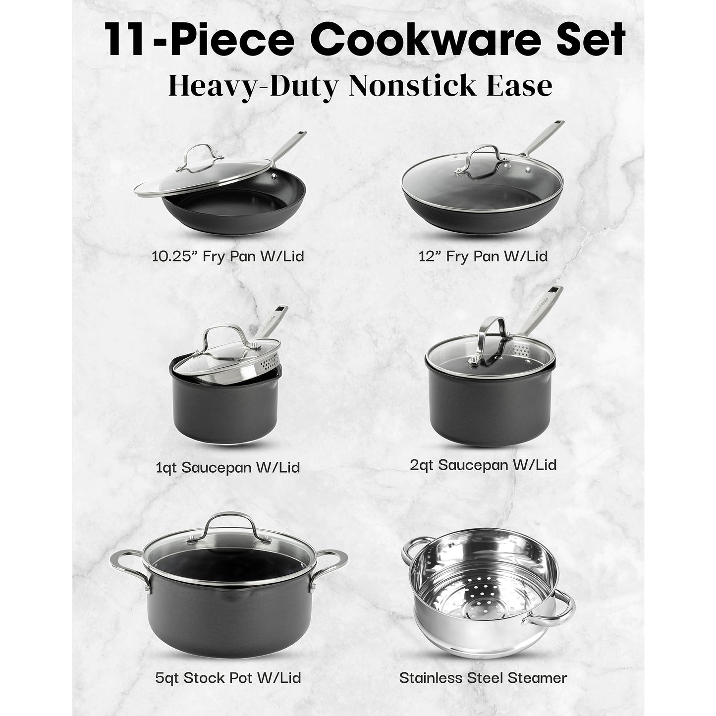 Pro Ultra Ceramic Cookware Set