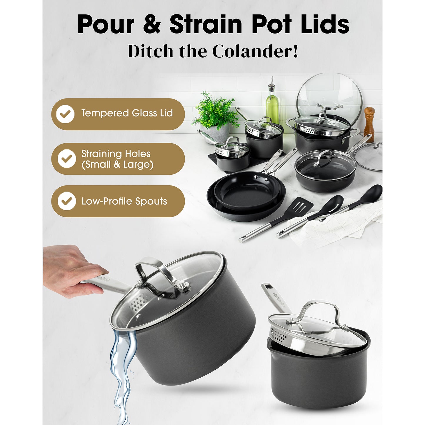 Pro Ultra Ceramic Cookware Set
