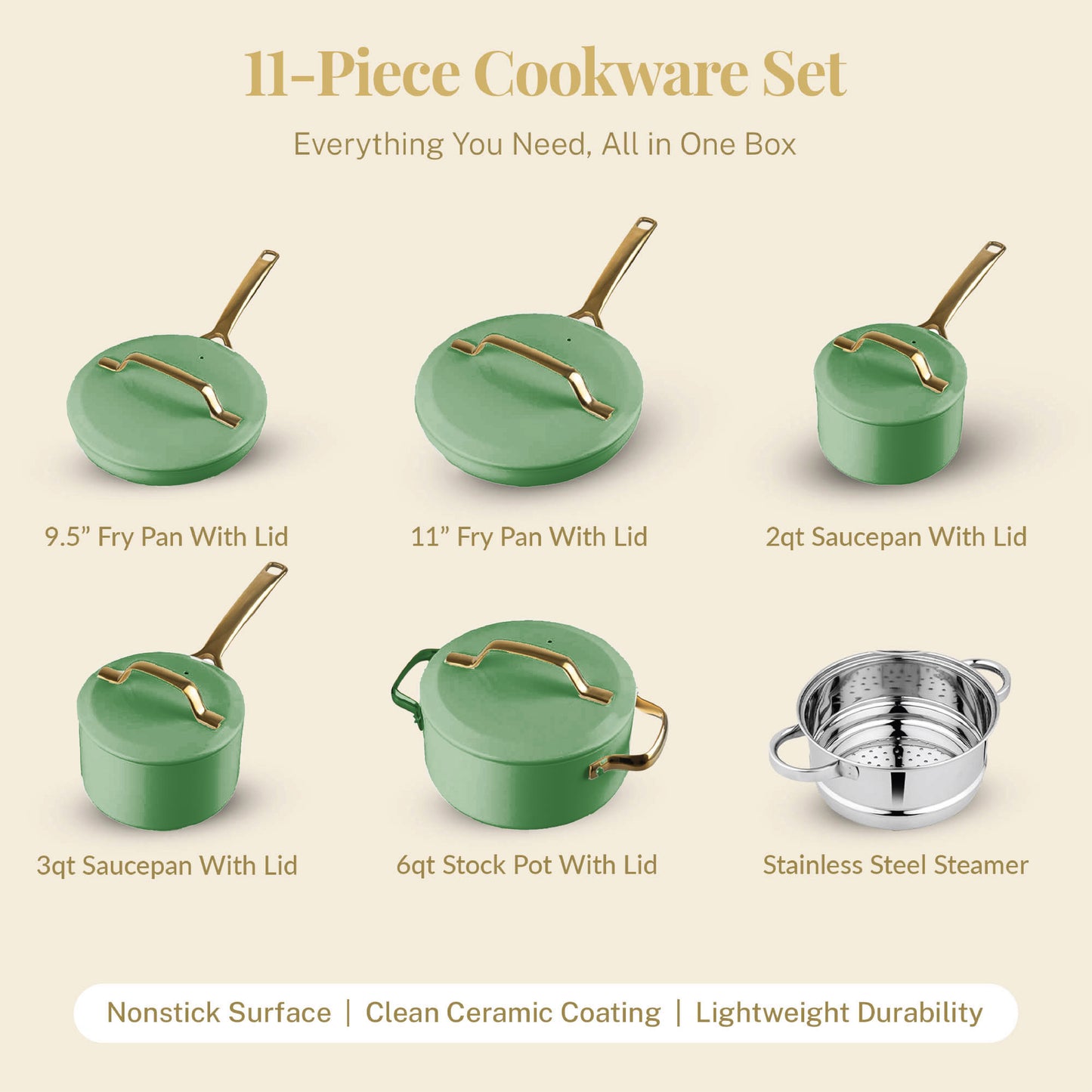 Modern Collection Cookware Set