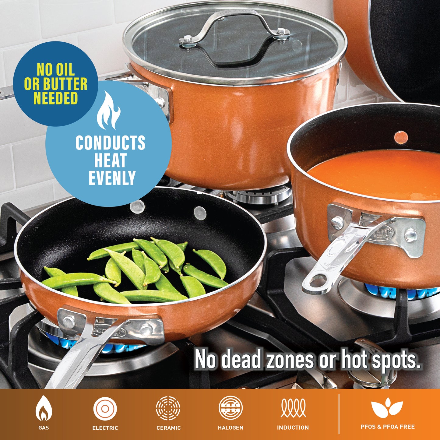 8-Piece Stackmaster Cookware Set