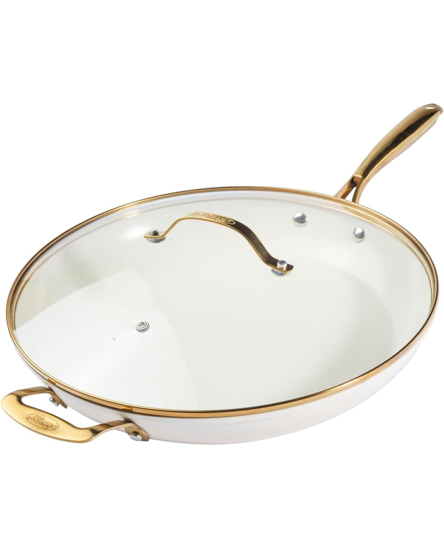 Natural Collection Frying Pan with Lid