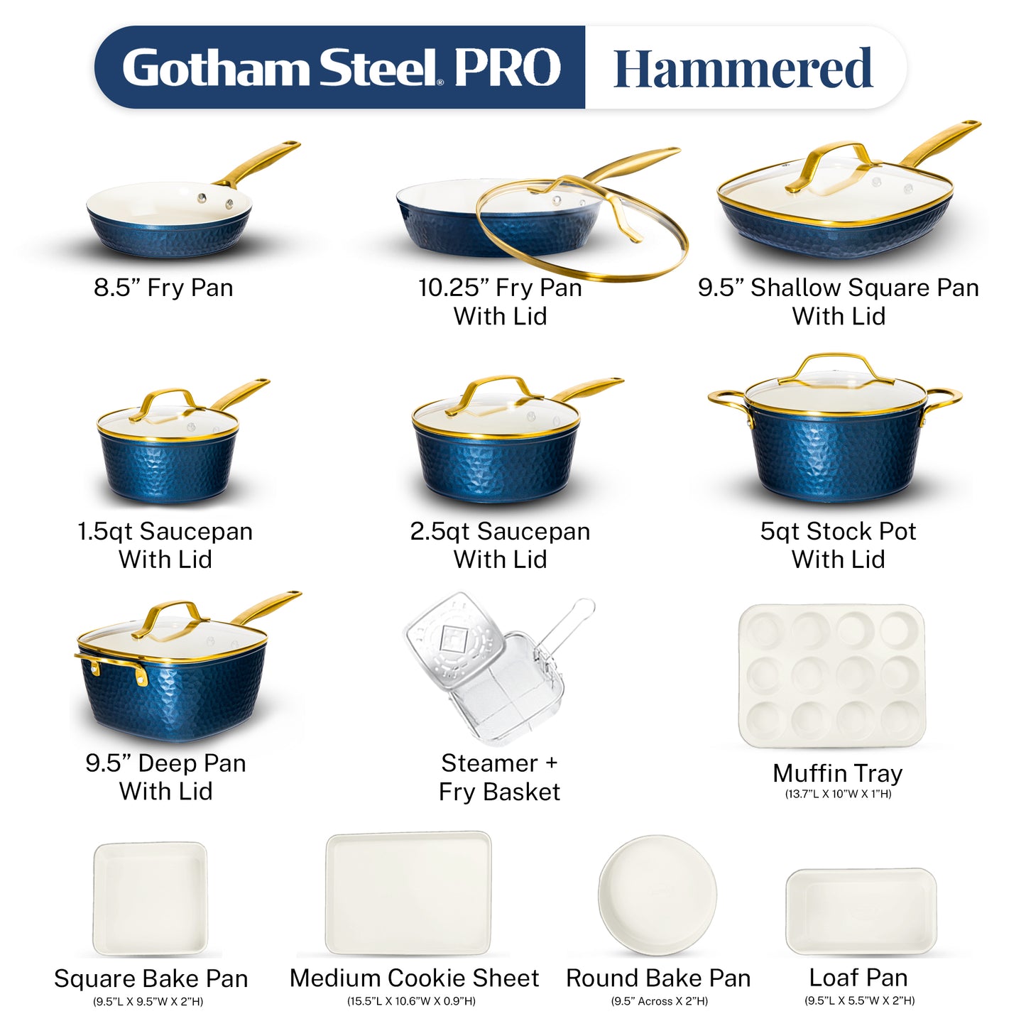 Hammered Natural Collection Kitchen in a Box