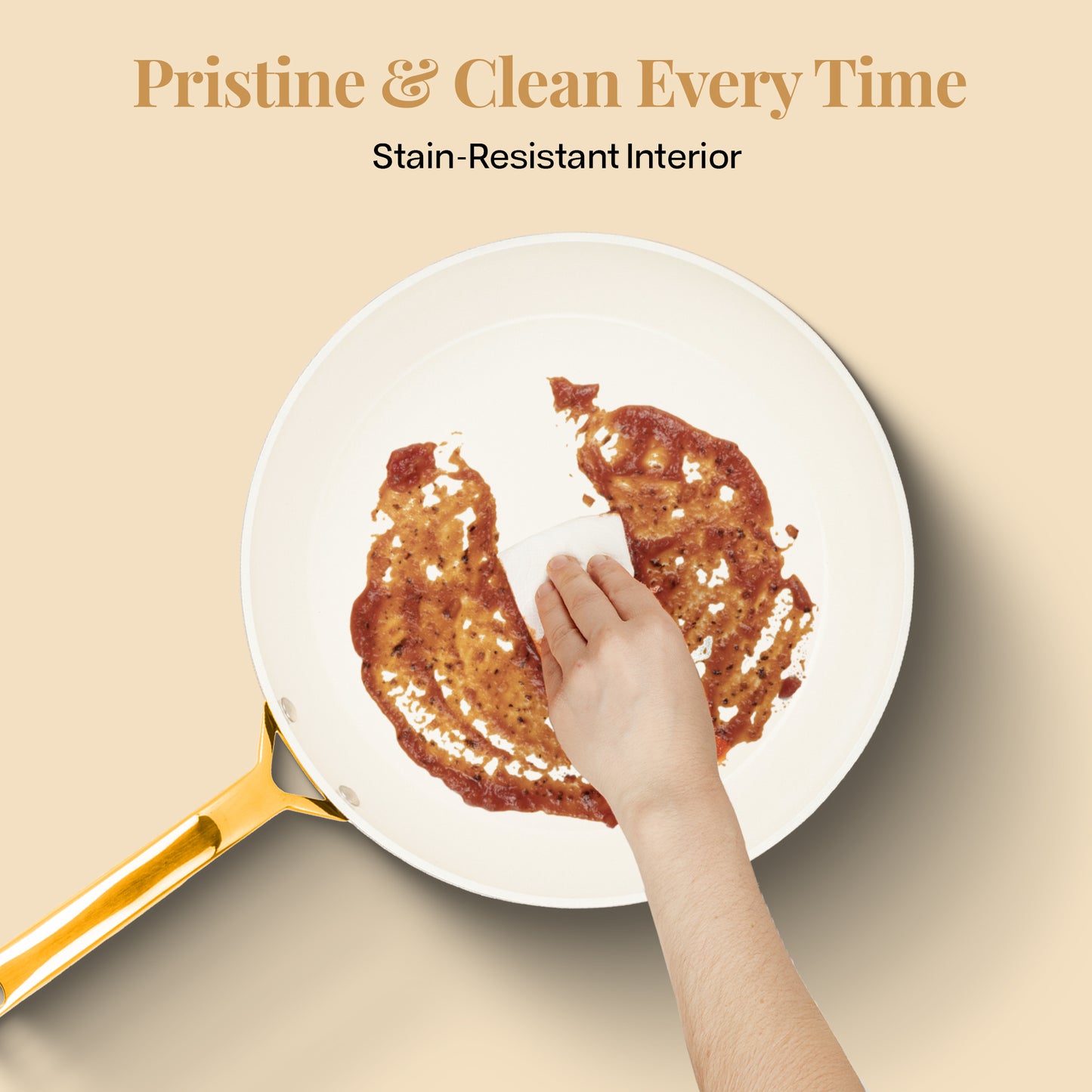 Hammered Ceramic Cookware Set