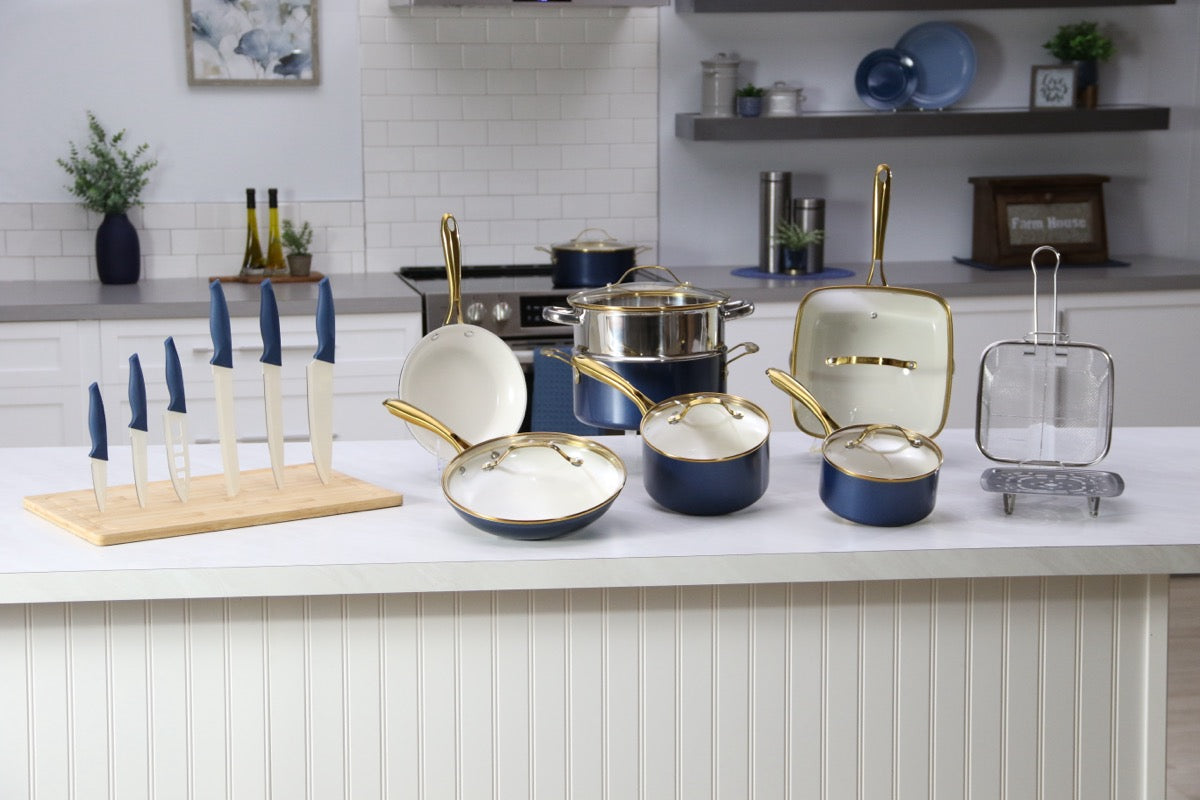 Gotham Gold Cookware and NutriBlade Bundle ASOTV
