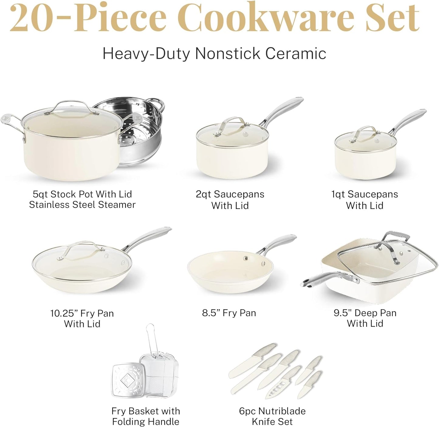 Natural Collection Cookware and NutriBlade Bundle