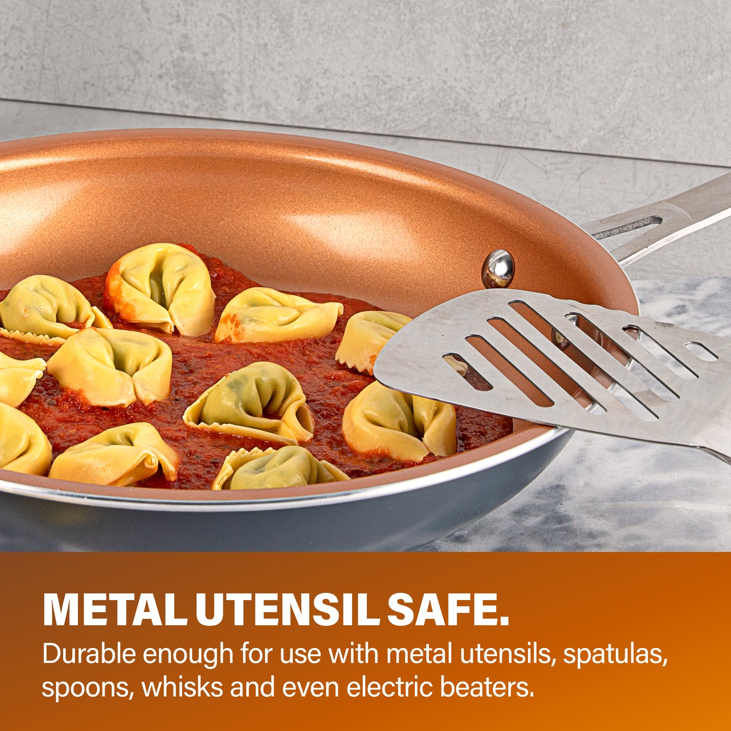 Signature Copper 14" Fry Pan