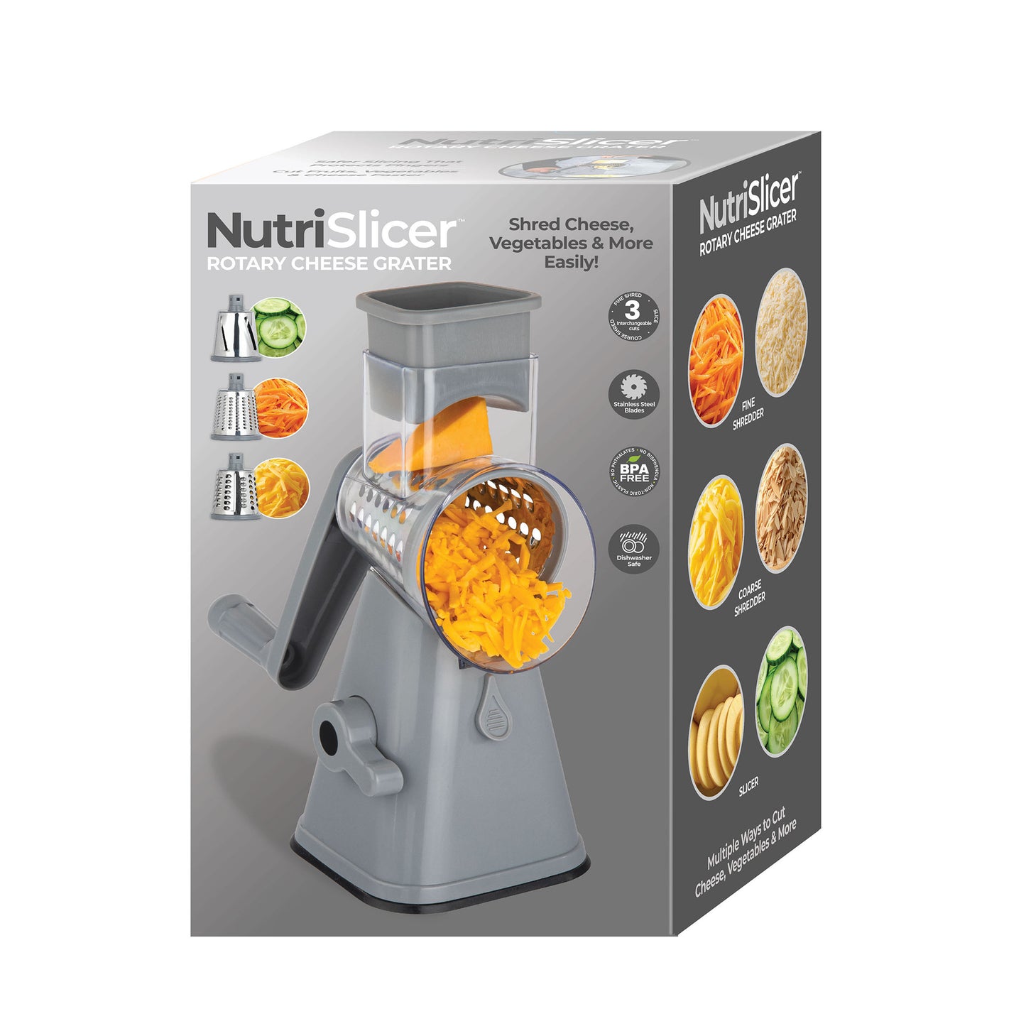 Pastel Collection Nutrislicer Rotating Mandoline