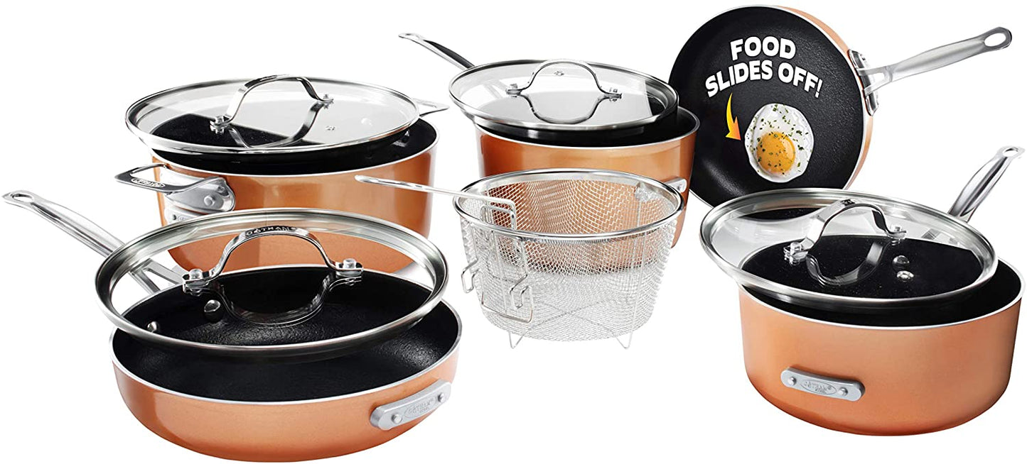 10-Piece Stackmaster Cookware Set
