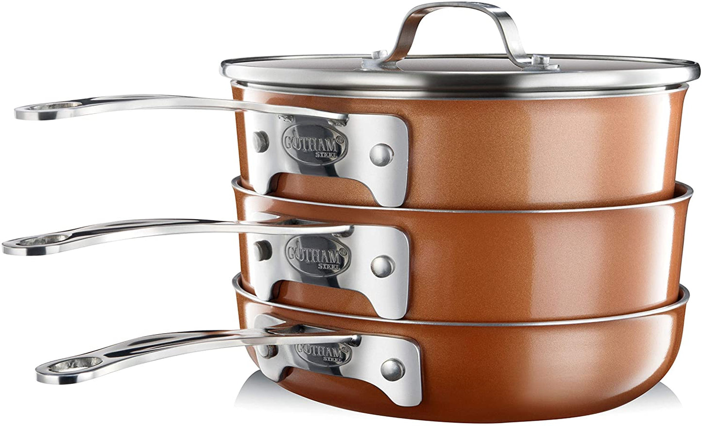 10-Piece Stackmaster Cookware Set