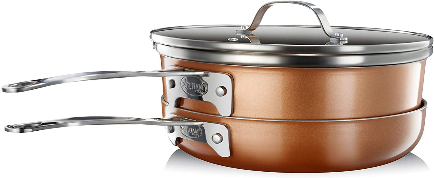 10-Piece Stackmaster Cookware Set