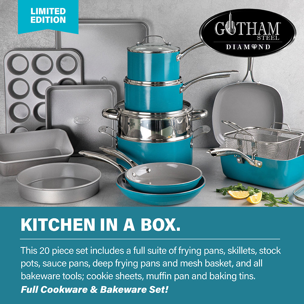 Signature Ceramic 20pc Kitchen in a Box