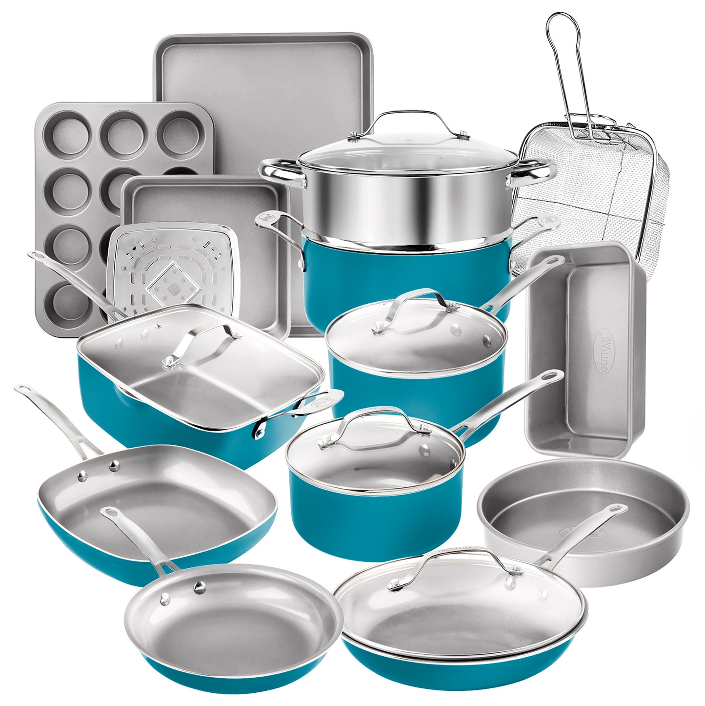 Signature Ceramic 20pc Kitchen in a Box
