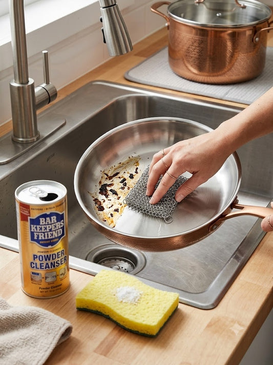 How to clean and care for your Gotham Steel stainless steel cookware
