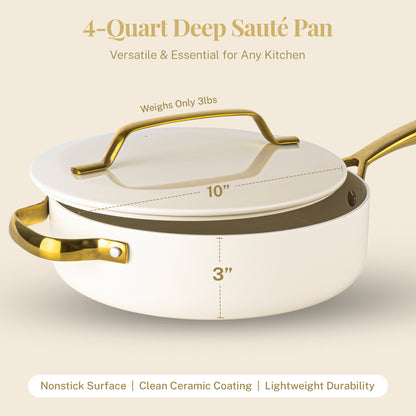 Modern Collection Saute Pan with Lid