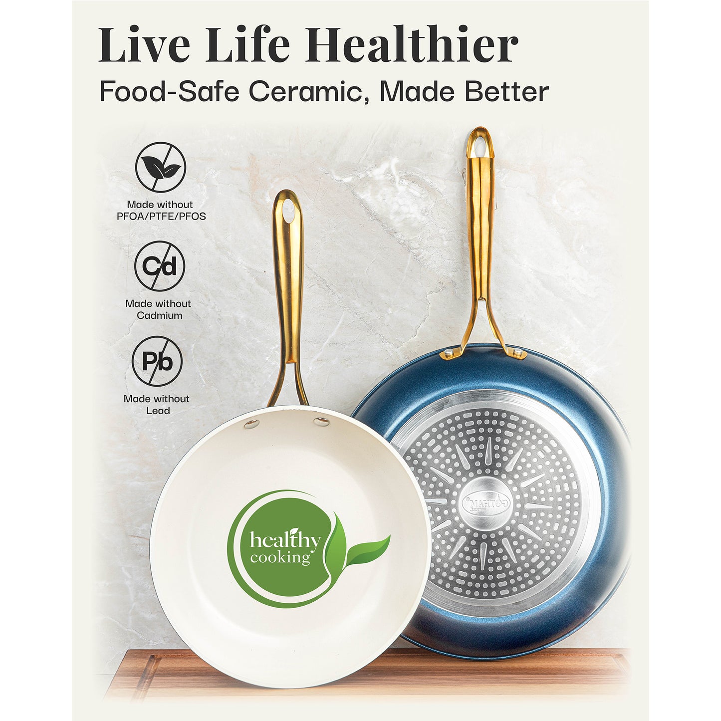 Natural Collection Fry Pans