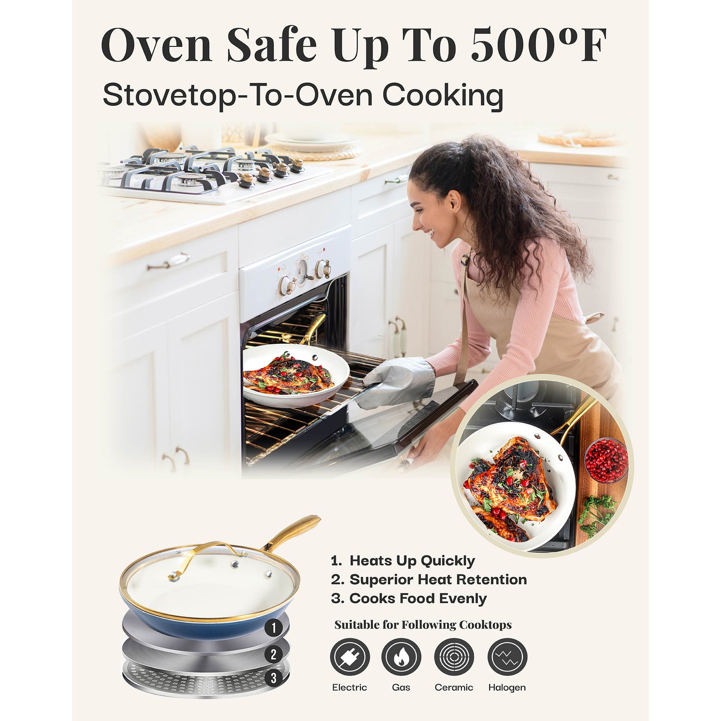 Natural Collection Fry Pans