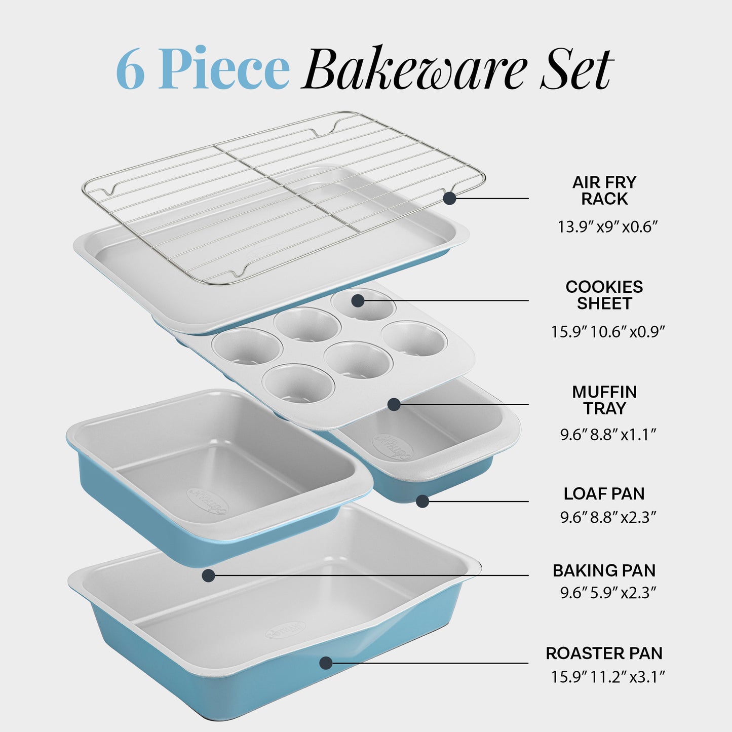 Stackable Bakeware Set