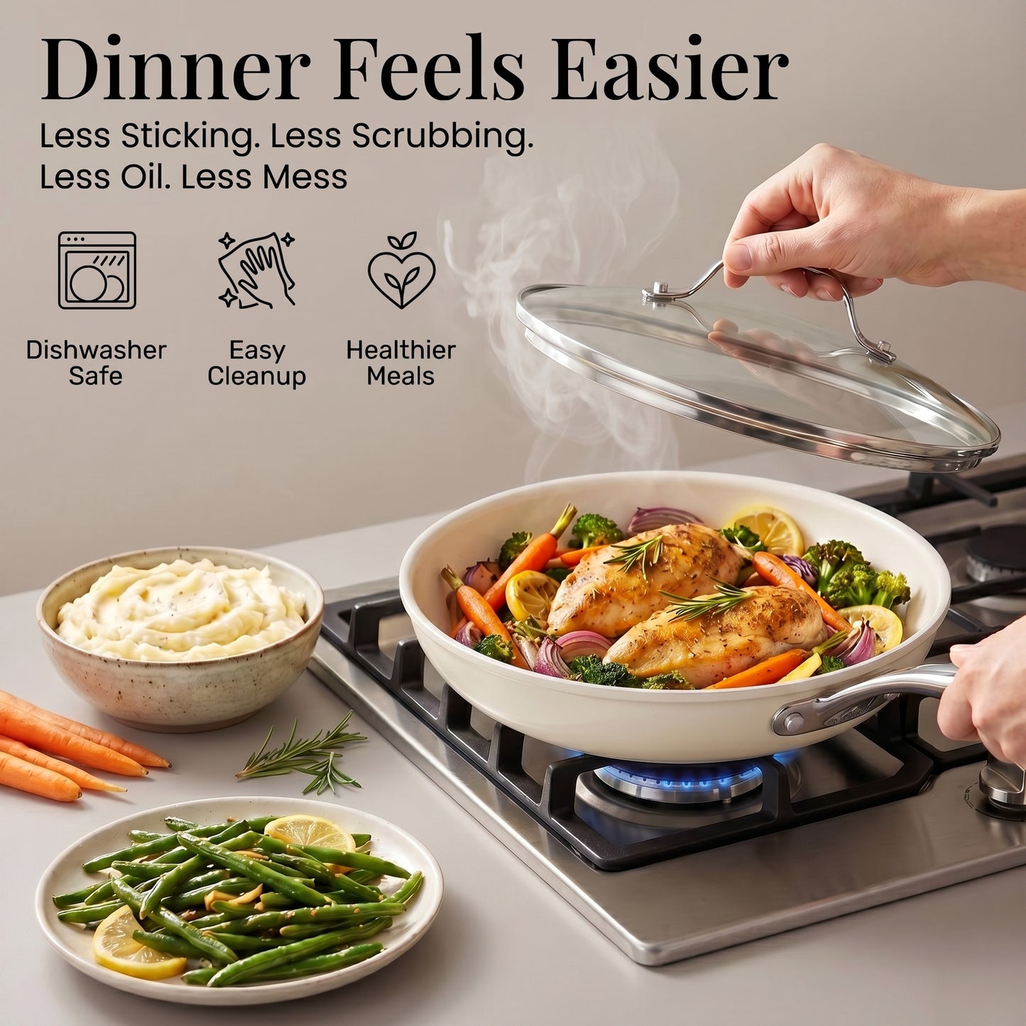 Natural Collection Cookware and NutriBlade Bundle