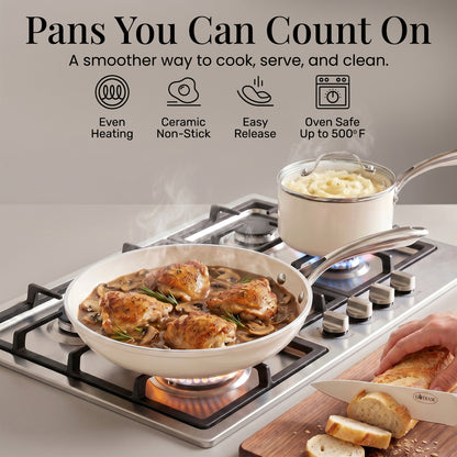 Natural Collection Cookware and NutriBlade Bundle