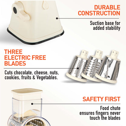 Pastel Collection Nutrislicer Rotating Mandoline