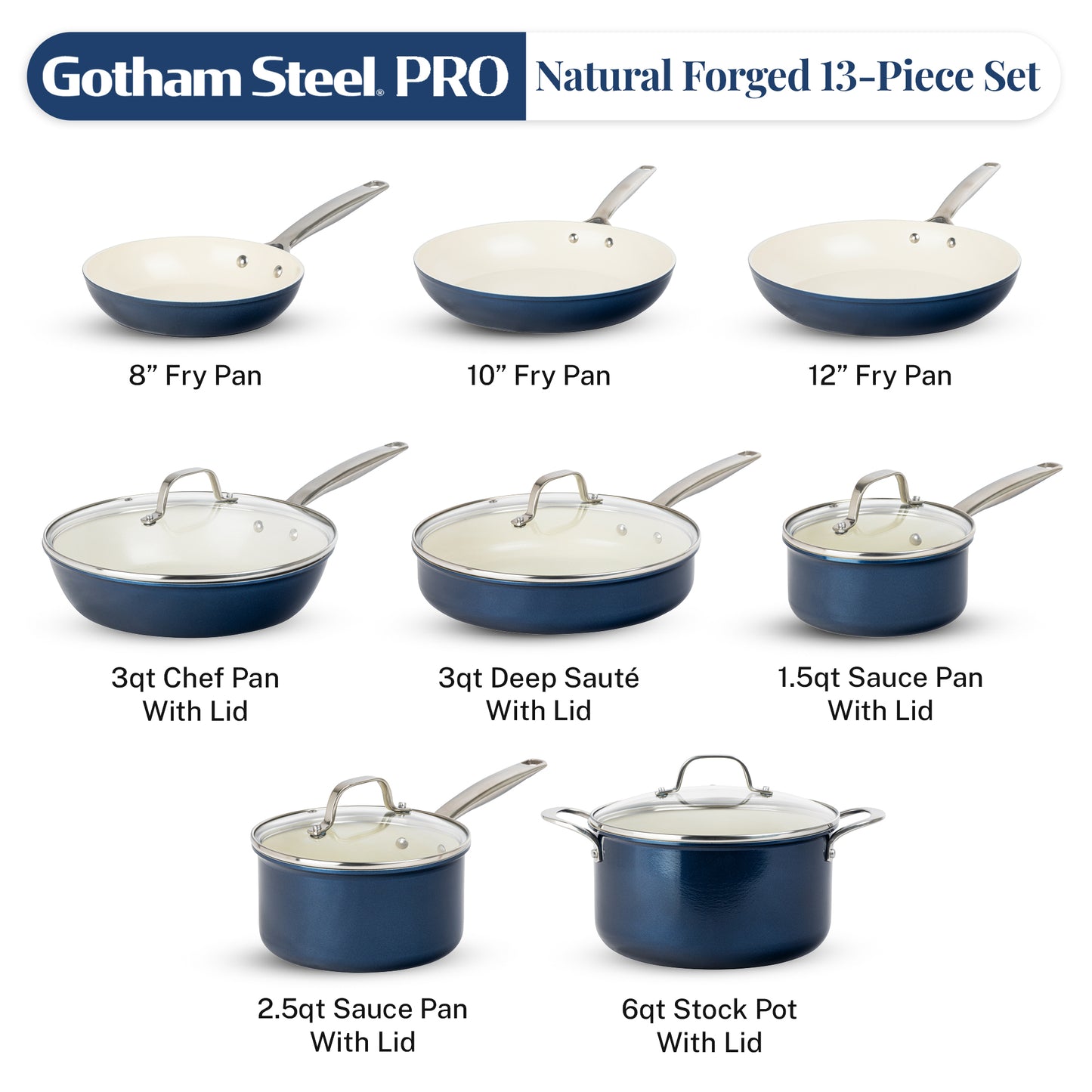 Pro Natural Collection Cookware Set