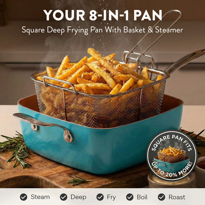 Gotham Steel 32 Pcs Cookware Set Bakeware and Food Storage Set Nonstick Pots and Pans Set