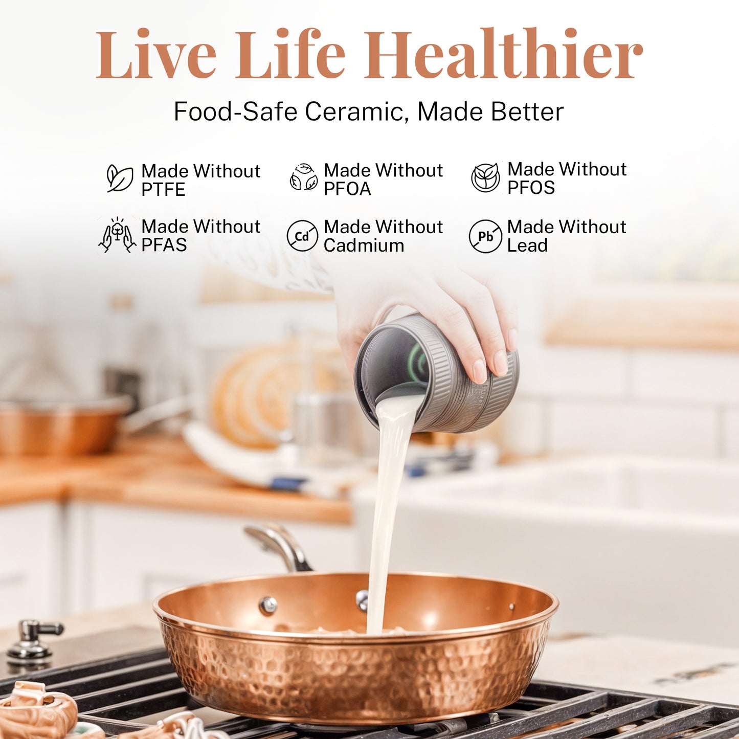 Hammered Copper Cookware Bundle