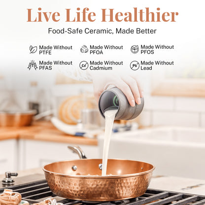 Hammered Copper Cookware Bundle