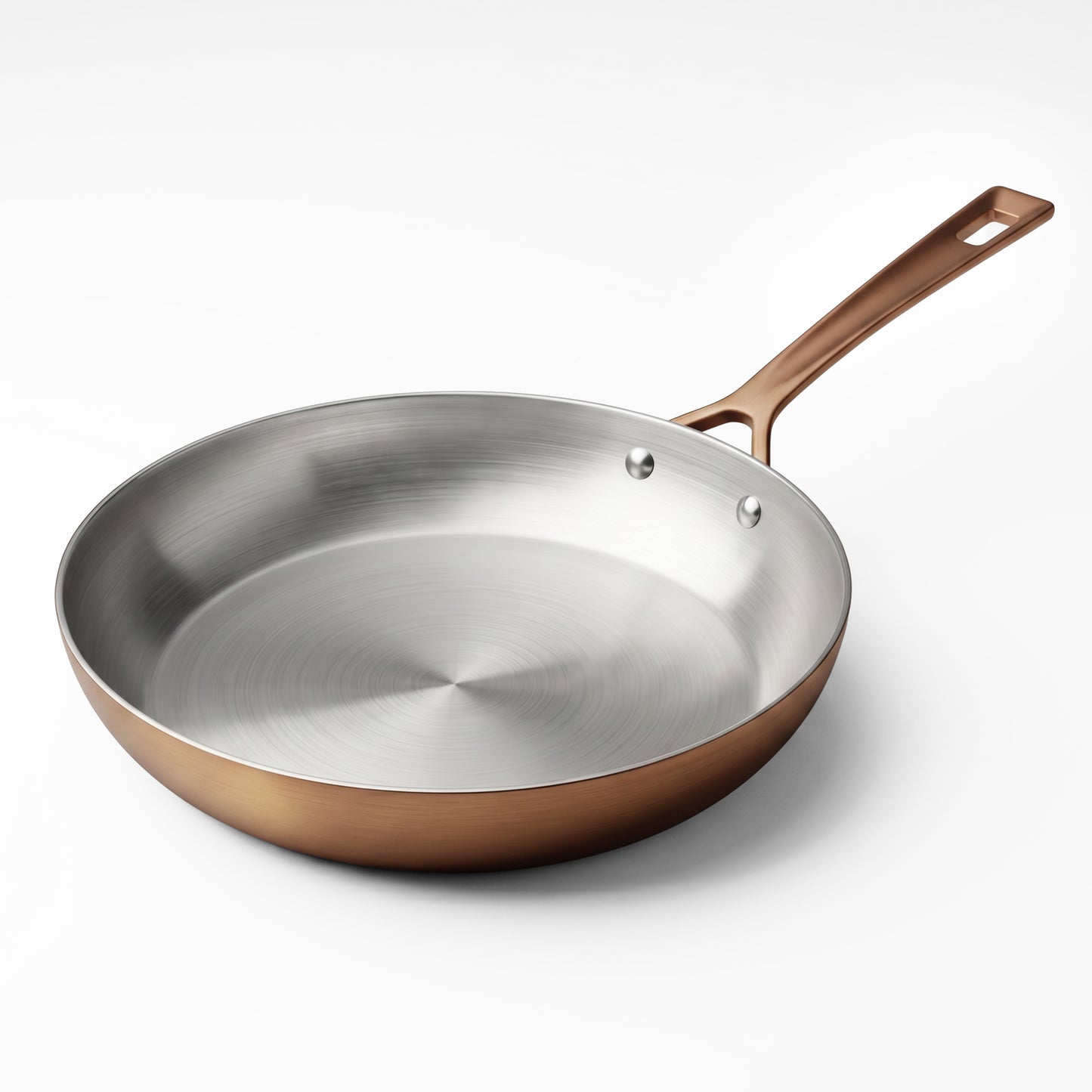 10" Tri-Ply Stainless Steel and Copper Fry Pan
