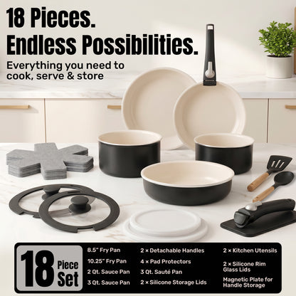 Pastel Collection Detachable Handle Bundle