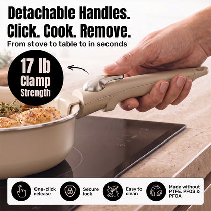 Pastel Collection Detachable Handle Bundle