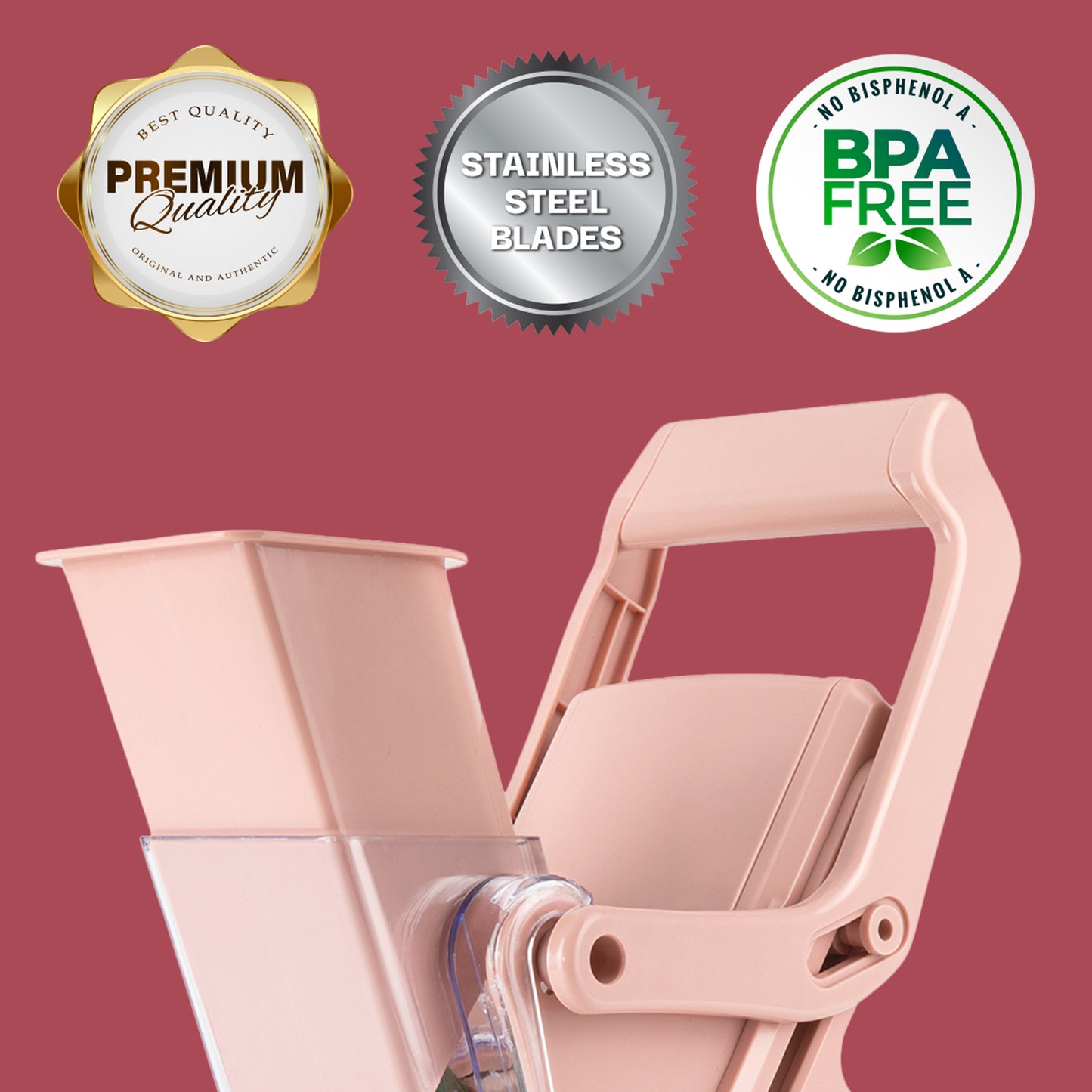 Pastel Collection NutriSlicer Upright Mandoline