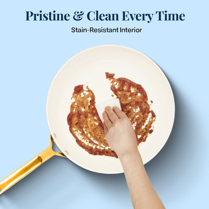 Hammered Ceramic Cookware Set