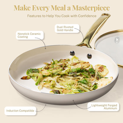 Modern Collection Cookware Bundle with Utensils