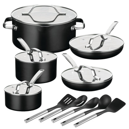 Modern Collection Cookware Bundle with Utensils