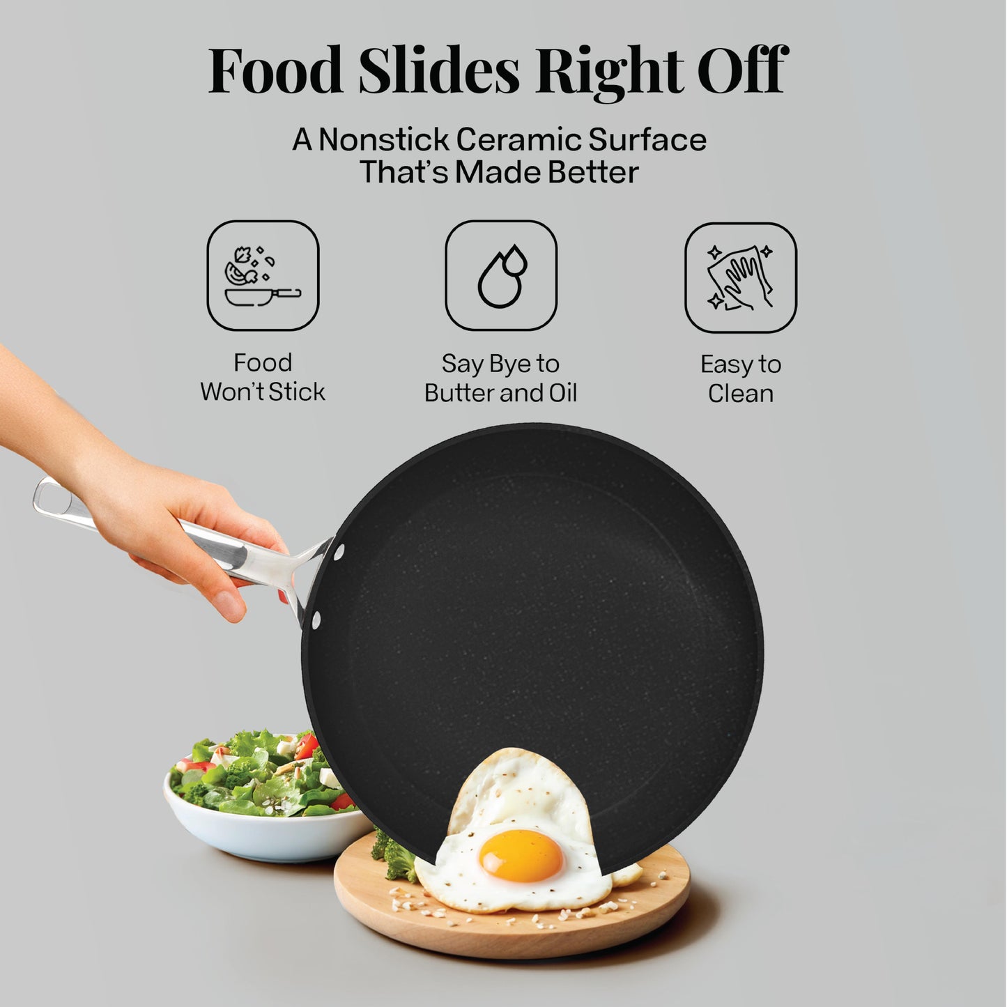 Hammered Black Cookware Bundle