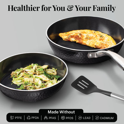 Hammered Black Cookware Bundle