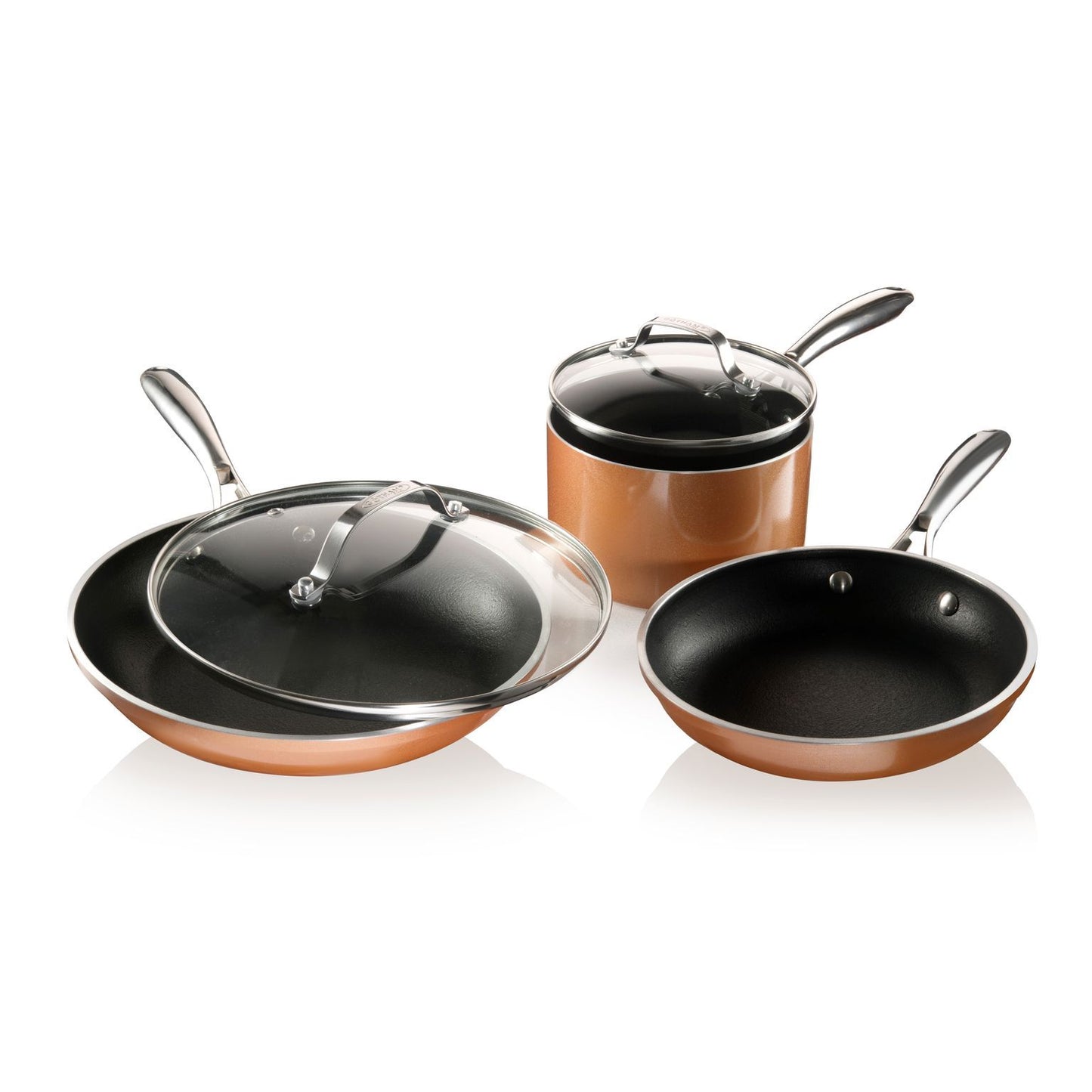 Copper Cast 5-Piece Cookware Set