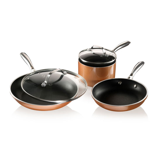 Copper Cast 5-Piece Cookware Set