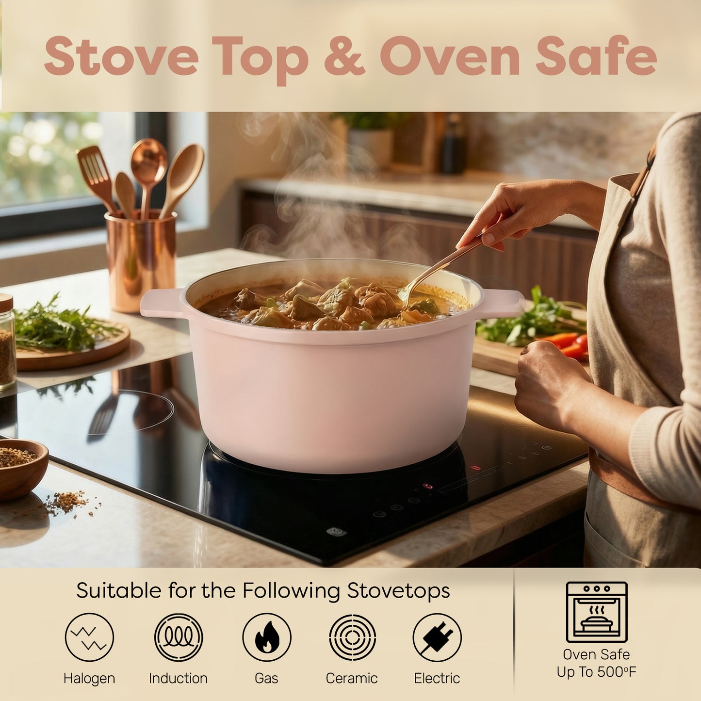 5 Qt Ceramic Dutch Oven