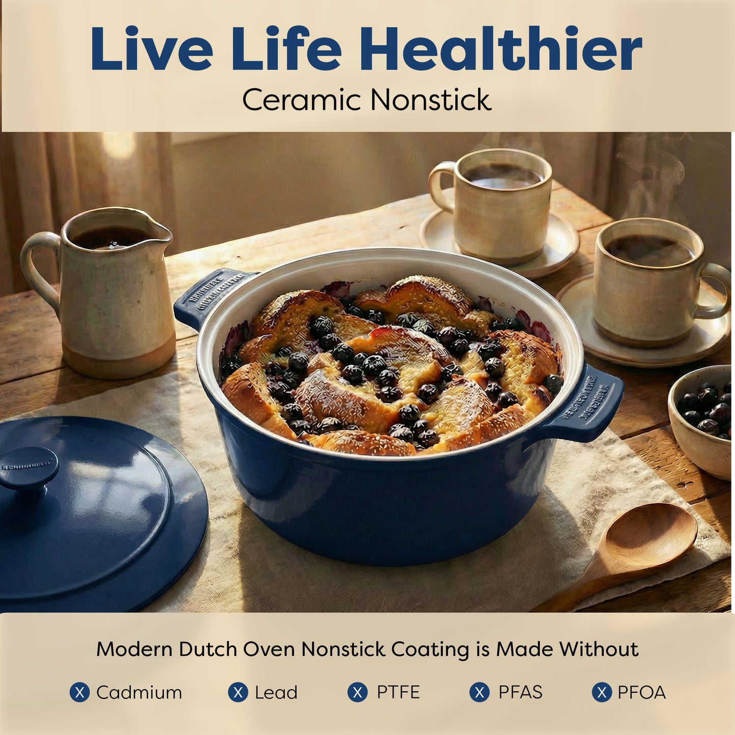 5 Qt Ceramic Dutch Oven