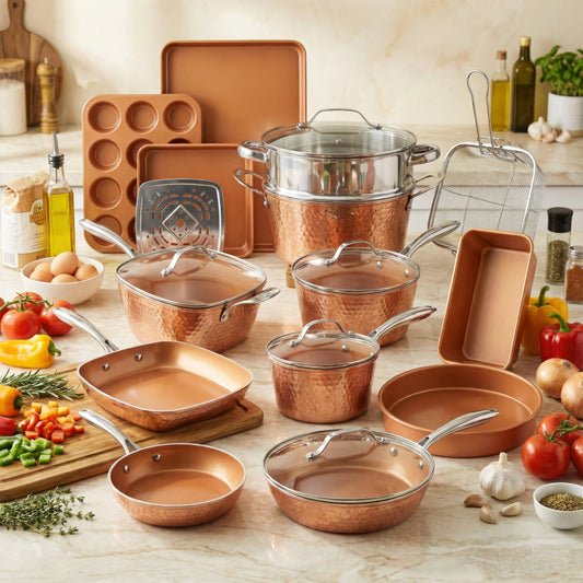 Gotham Steel Set Potten En Pannen: Premium Keramisch Kookgerei Met Drievoudig Gecoat Ultra Anti Aanbakoppervlak Voor Gelijkmatige Verwarming Oven Kookplaat Vaatwasmachinebestendig 10 Delig 1704646381 Gotham Steel Set Potten En Pannen: Premium Keramisch Kookgerei Met Drievoudig Gecoat Ultra Anti Aanbakoppervlak Voor Gelijkmatige Verwarming Oven Kookplaat Vaatwasmachinebestendig 10 Delig 1704646381