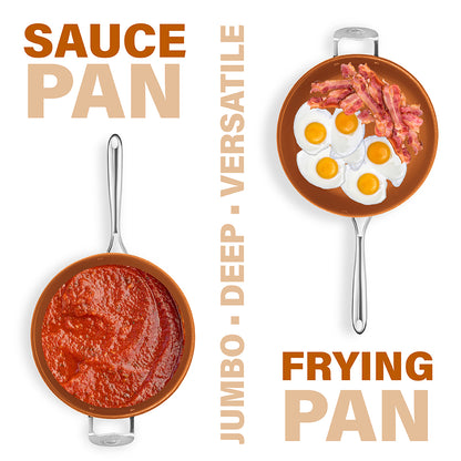 Signature Ceramic Sauté Pan with Lid
