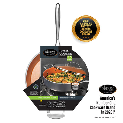 Signature Ceramic Sauté Pan with Lid