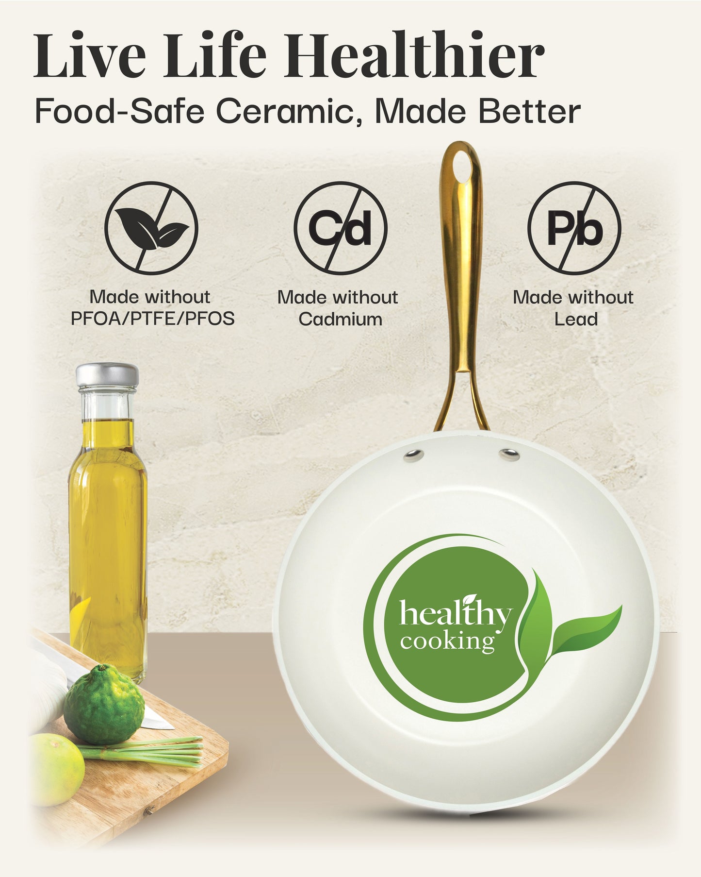 Natural Collection Fry Pans