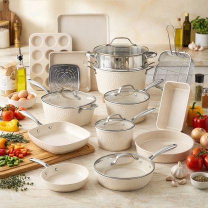 Pro Hammered Natural Collection Kitchen in a Box