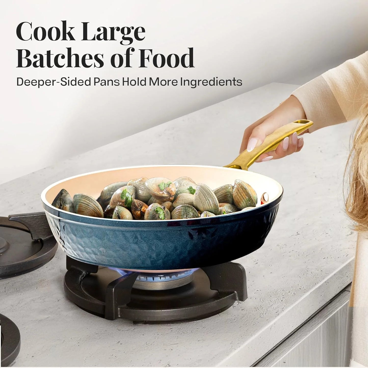 Pro Hammered Natural Collection Kitchen in a Box