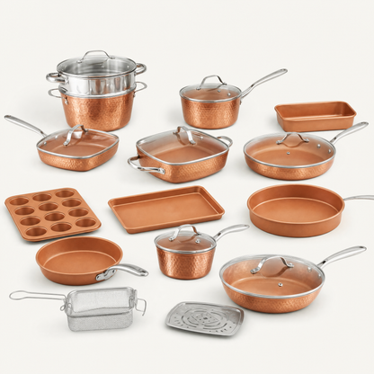 Hammered Copper Kitchen in a Box